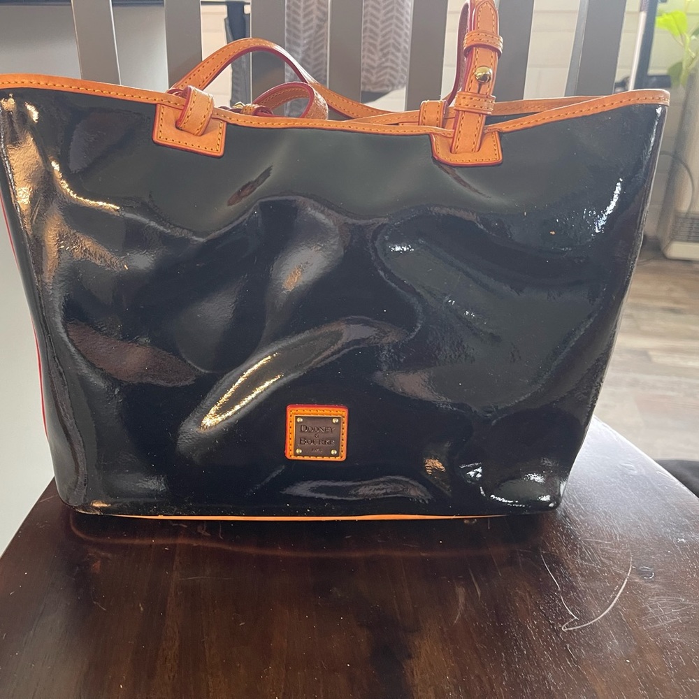 Dooney and Bourke Patent Leather Tote